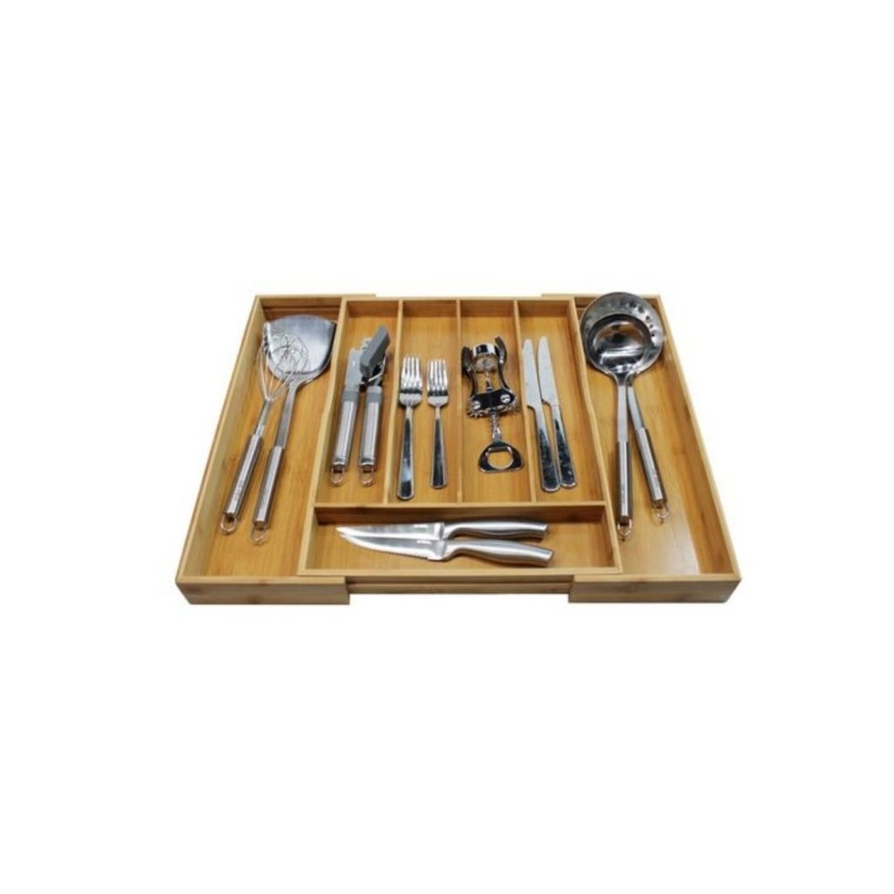 Bamboo Ziplock Bag Organizer